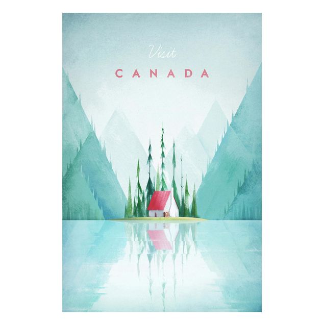 Lavagna magnetica - Poster di viaggio - Canada - Formato verticale 2:3