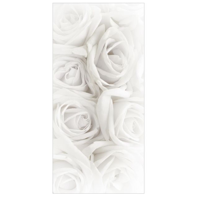 Tenda a pannello White Roses 250x120cm