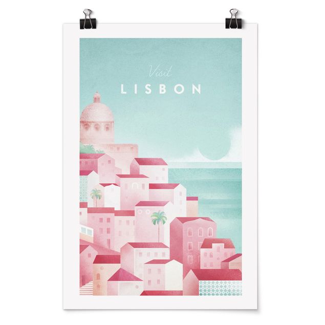 Poster - Poster viaggio - Lisbona - Verticale 3:2