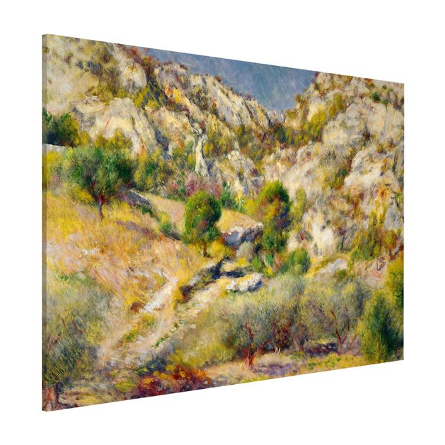 Lavagna magnetica per ufficio Auguste Renoir - Roccia all'Estaque