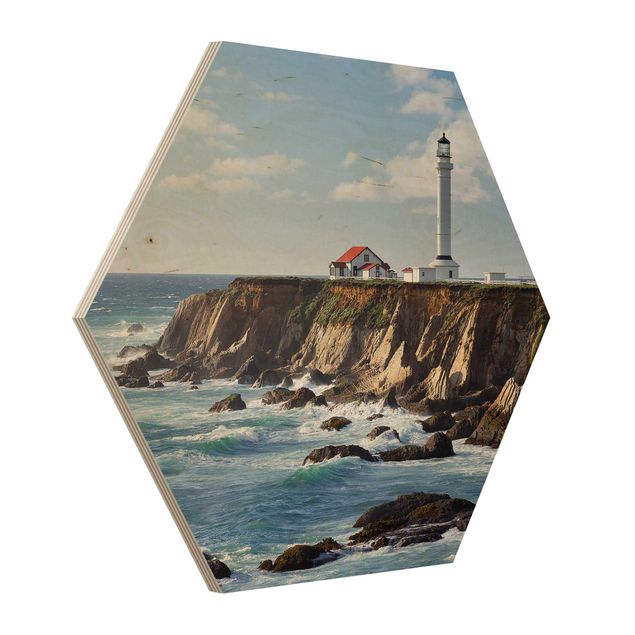 Esagono in legno - Point Arena Lighthouse California