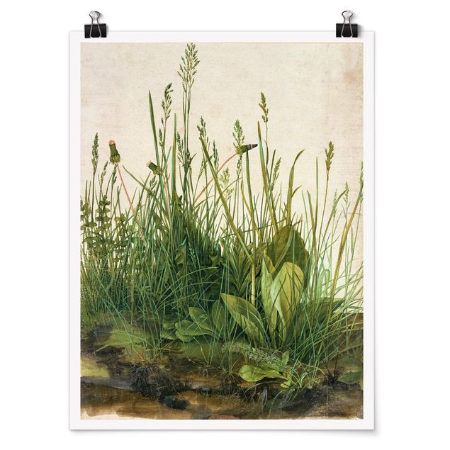 Poster - Albrecht Durer - The Great Lawn - Verticale 4:3