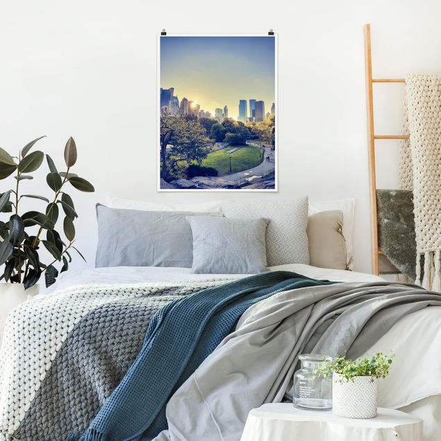 Poster - Peaceful Central Park - Verticale 4:3