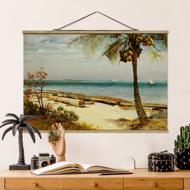 Albert Bierstadt quadri Albert Bierstadt - Costa tropicale