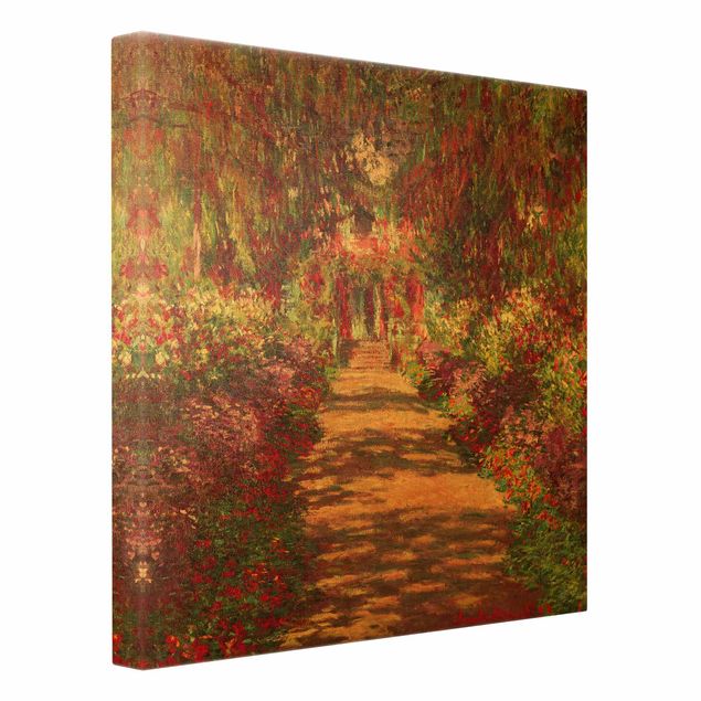Quadri su tela - Claude Monet - Percorso nel Giardino di Monet Giverny A