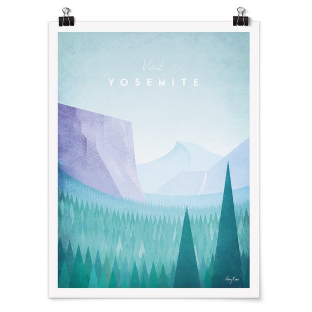 Poster - Poster Viaggi - Yosemite Park - Verticale 4:3