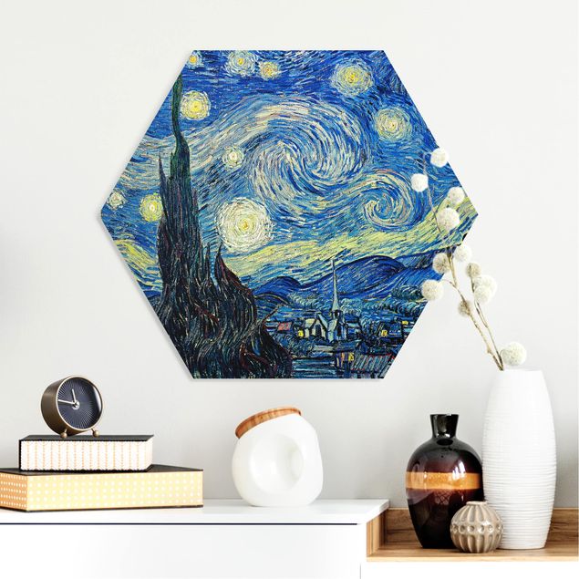 Esagono in forex - Vincent Van Gogh - Notte stellata