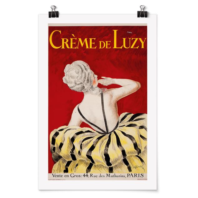 Poster - Leonetto Cappiello - Creme De Luzy - Verticale 3:2