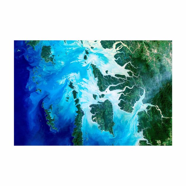 Tappeti turchesi Immagine NASA Arcipelago del sud-est asiatico