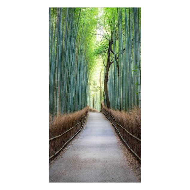 Rivestimento per doccia - Sentiero tra i bambù