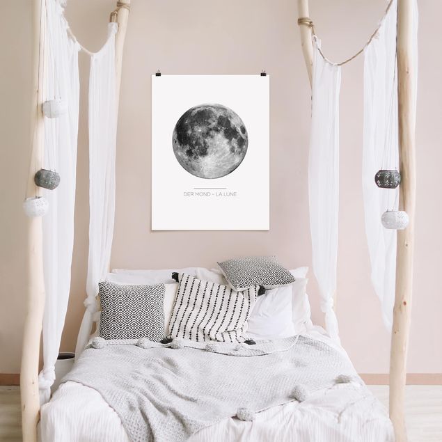 Poster - La Luna - La Luna - Verticale 4:3