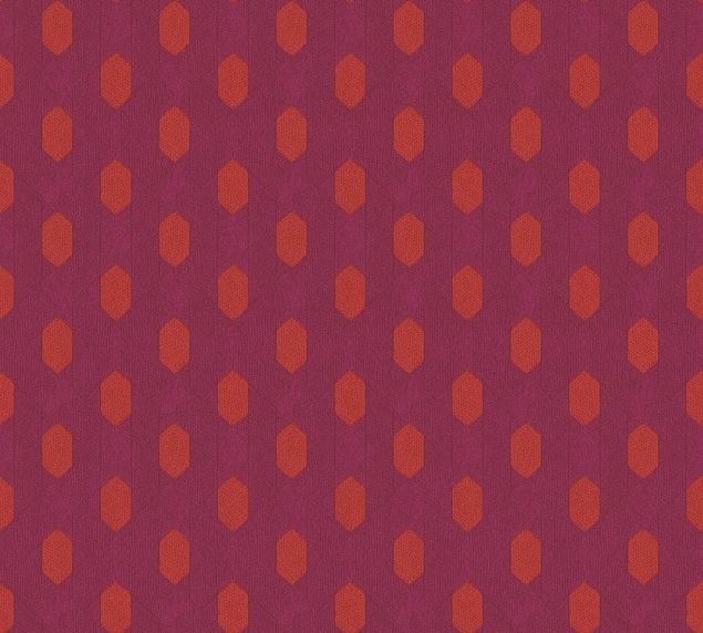 Carta da parati - Architects Paper Absolutely Chic in Rosso Arancione Lilla
