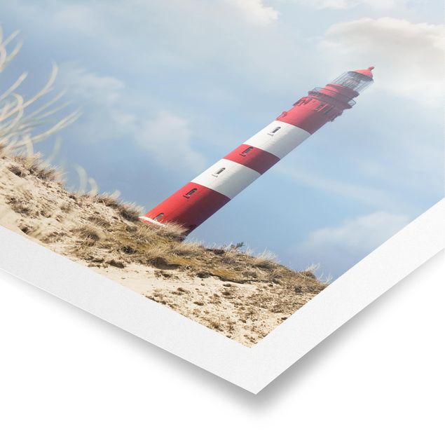 Poster - Faro nelle dune - Verticale 4:3