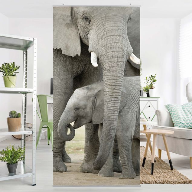 Tenda a pannello Elephant love 250x120cm