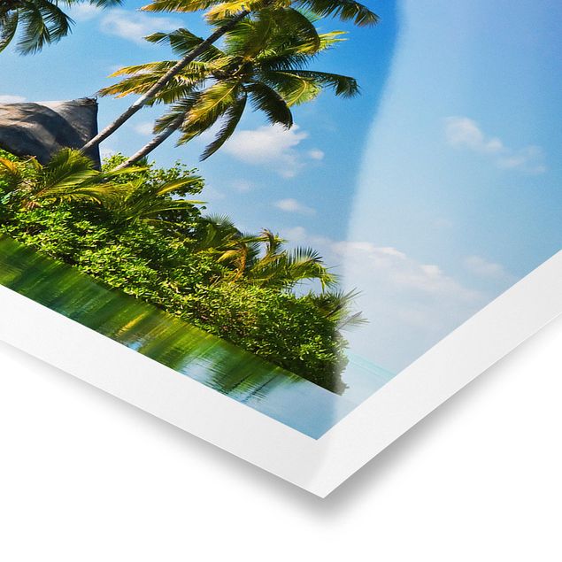 Poster - Tropical Paradise - Panorama formato orizzontale