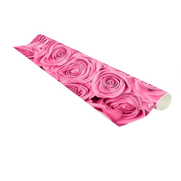 Tappeti floreali Rose rosa
