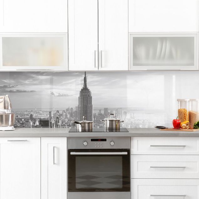 Rivestimenti cucina di plastica Skyline di Manhattan