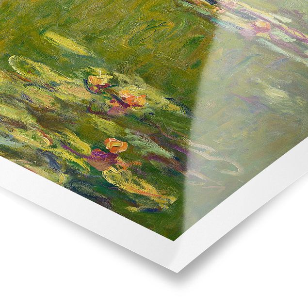 Poster - Claude Monet - Verde Ninfee - Panorama formato orizzontale