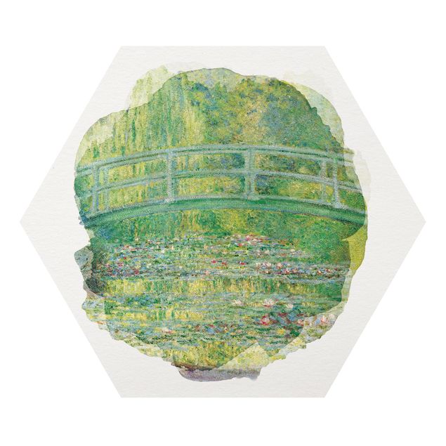 Esagono in forex - Acquerelli - Claude Monet - Ponte giapponese