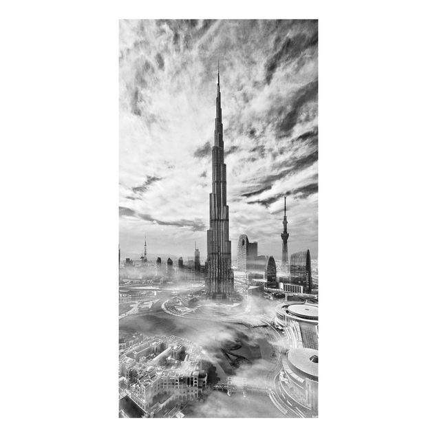 Quadro in forex - Dubai Super Skyline - Verticale 1:2