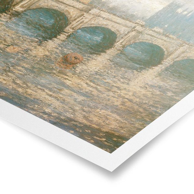 Poster - Claude Monet - Ponte Tamigi - Orizzontale 3:4