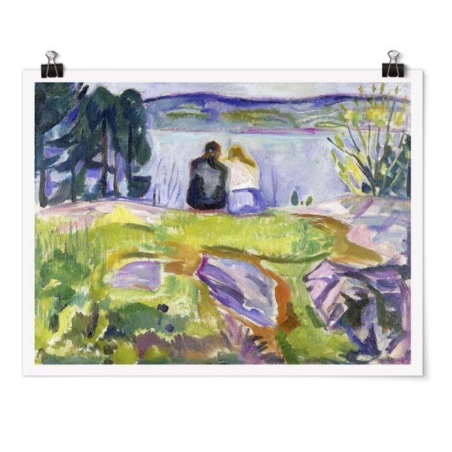 Poster - Edvard Munch - Primavera - Orizzontale 3:4