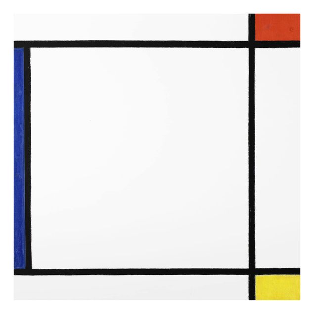 Paraschizzi in vetro - Piet Mondrian - Composition III