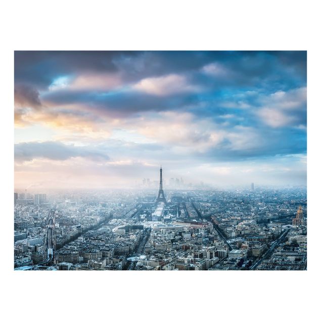Paraschizzi in vetro - Inverno a Parigi - Formato orizzontale 4:3