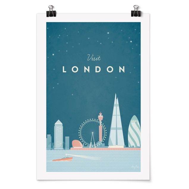 Poster - Poster Viaggio - Londra - Verticale 3:2