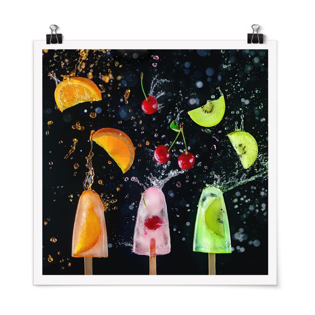 Poster - Popsicle - Quadrato 1:1