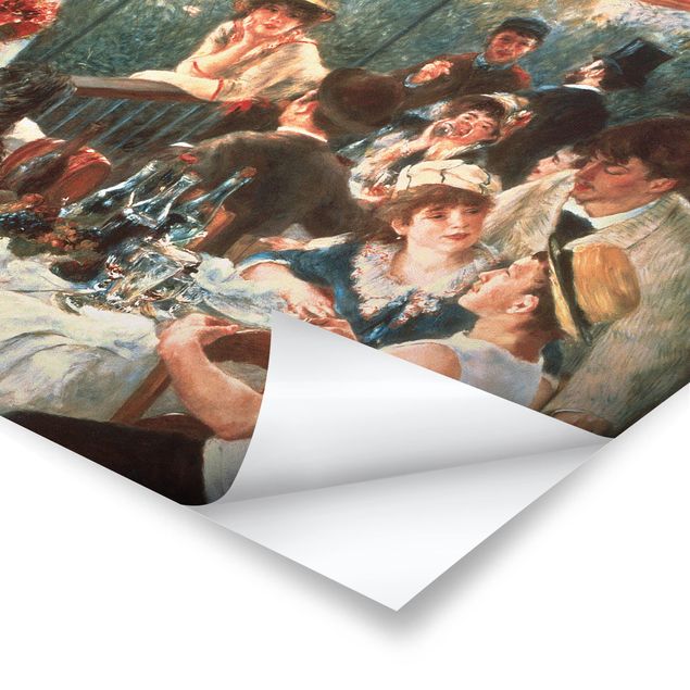 Poster - Auguste Renoir - La colazione dei canottieri - Orizzontale 3:4