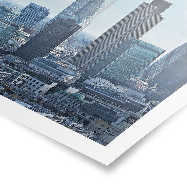 Poster - Skyline di Londra - Quadrato 1:1