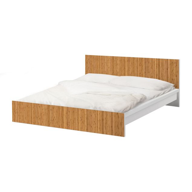 Carta adesiva per mobili IKEA - Malm Letto basso 160x200cm Bamboo