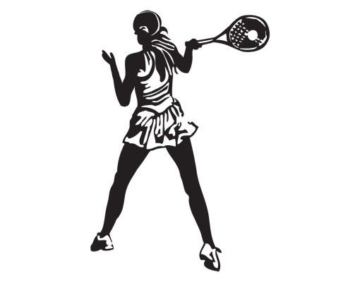Adesivo murale no.UL981 Tennis Player