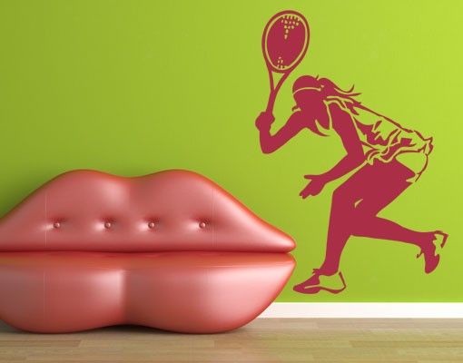 Adesivo murale no.UL982 Tennis Player II