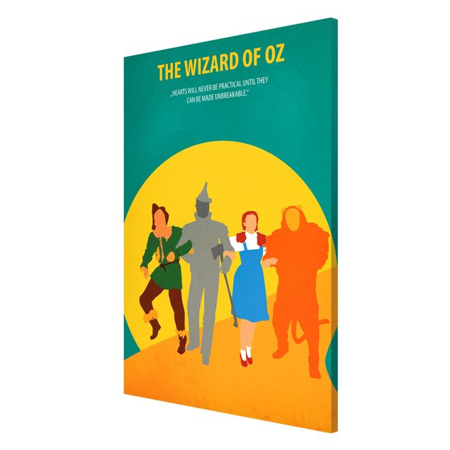 Lavagna magnetica - Poster del film Il Mago di Oz - Formato verticale 2:3