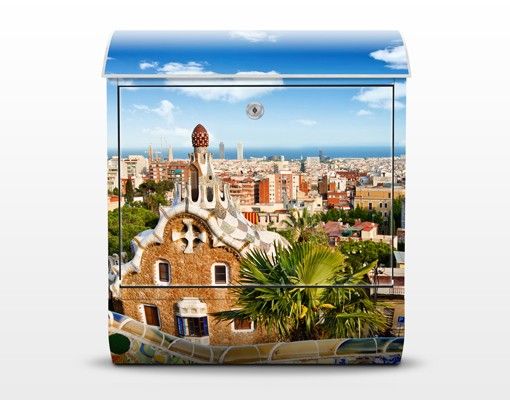 Cassetta postale Barcelona 39x46x13cm