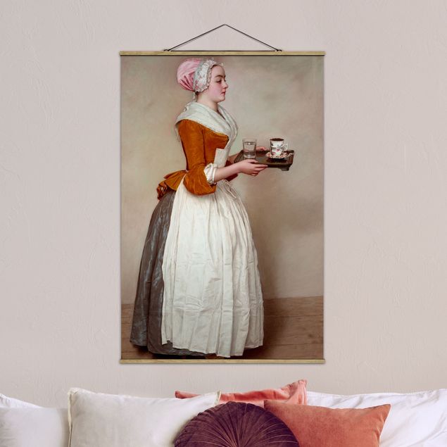 Jean Etienne Liotard quadri Jean Etienne Liotard - La ragazza del cioccolato