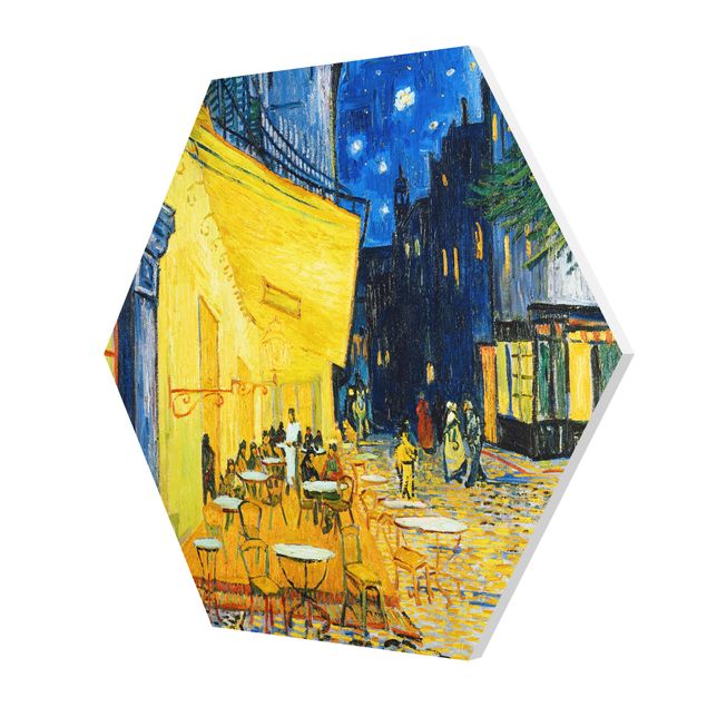 Esagono in forex - Vincent Van Gogh - Terrazza del caffe ad Arles