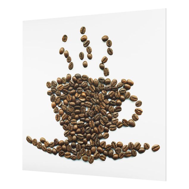 Paraschizzi in vetro - Coffee Beans Cup