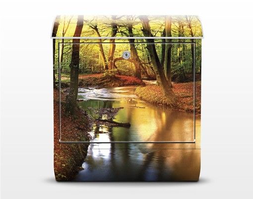 Cassetta postale VORLAGE Autumn Fairytale 39x46x13cm