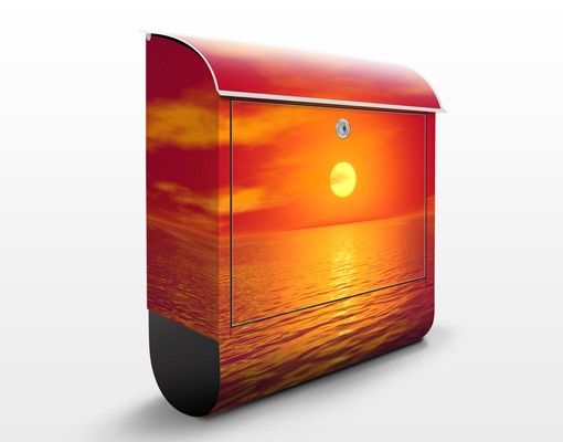 Cassetta postale Beautiful Sunset 39x46x13cm
