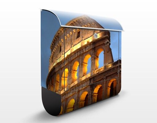 Cassetta postale Colosseum at Night 39x46x13cm