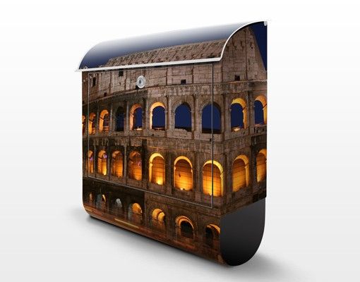 Cassetta postale Colosseum In Rome At Night 39x46x13cm