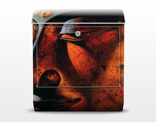 Cassetta postale Bombay Buddha 39x46x13cm