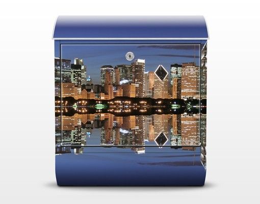 Cassetta postale Chicago Reflection 39x46x13cm