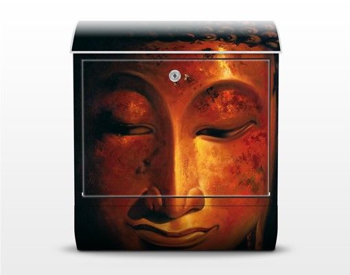 Cassetta postale Madras Buddha 39x46x13cm