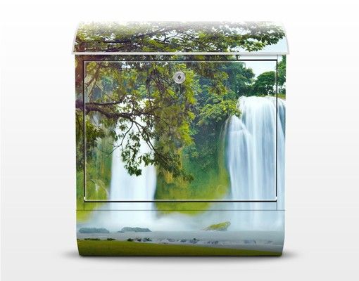 Cassetta postale Paradise on Earth 39x46x13cm