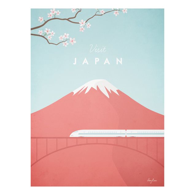 Stampa su Forex - Poster Viaggio - Giappone - Verticale 4:3
