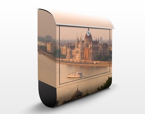 Cassetta postale Budapest Skyline 39x46x13cm